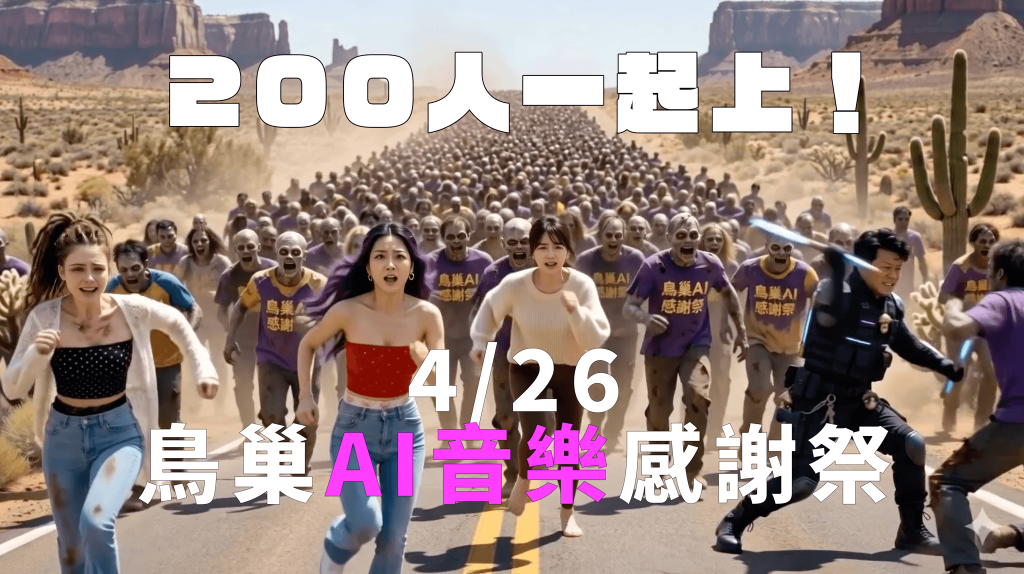 4/26 鳥巢AI感謝祭1-《AI音樂&MV》