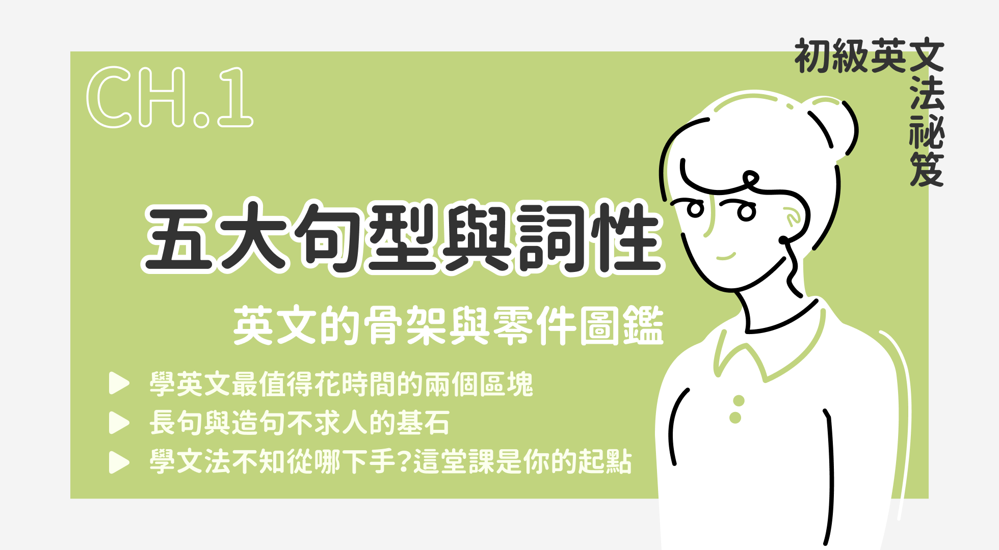 五大句型與詞性