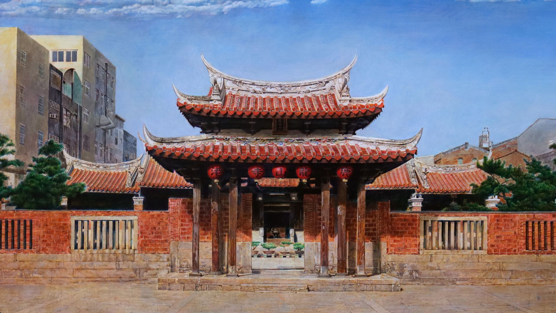 風景油畫課程